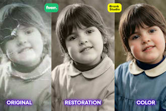 restore your old damaged photos professionally