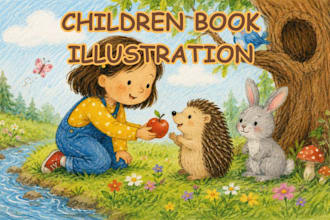 do children book illustration and children book formatting kdp book formatting