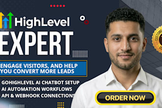 setup gohighlevel ai chatbot ai automation workflow crm ghl voice ai