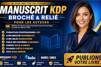 mettre en page votre manuscrit pour KDP paperback et couverture rigide
