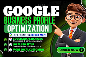optimize your google business profile for local SEO, maps ranking and visibility