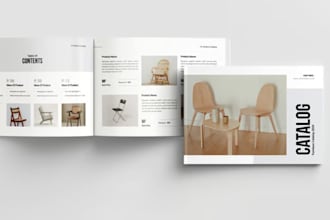 design a professional minimalist canva ebook