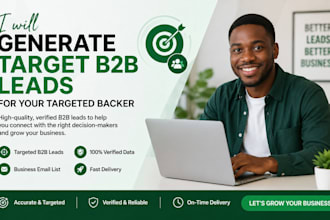 b2b lead generation prospect list verified email linkdin lead