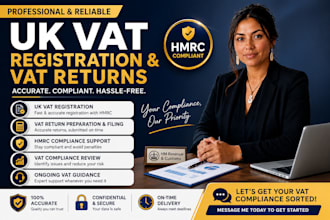 register your UK vat, prepare accurate vat returns, hmrc