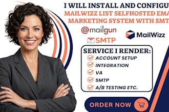 install and configure mailwizz list selfhosted email marketing system with smtp