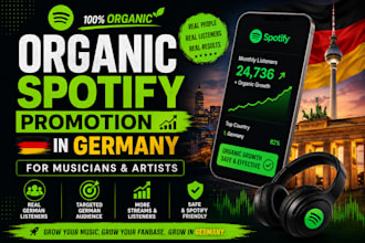 organic spotify promotion in germany for musicians and artists