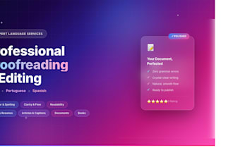 proofread and edit your english, portuguese, or spanish text
