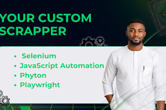 automate and scrape data with selenium, puppeteer, nodejs