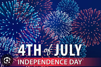 plan a 4th of july holiday cookout, or 4th of july partyl