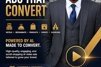 create a stunning ai video ad for your business or product