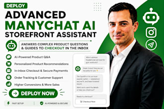 deploy a manychat ai storefront assistant that drives more sales