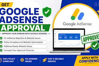 get google adsense approval and fix website adsense issues