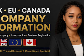 register your uk, eu or canada company, incorporation and business setup