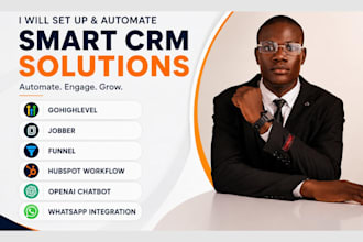 gohighlevel jobber funnel hubspot workflow openai chatbot whatsapp integration