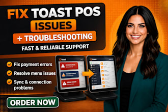 toast pos troubleshooting, fix pos errors, restaurant pos support