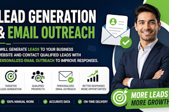 do email outreach and lead generation for your business