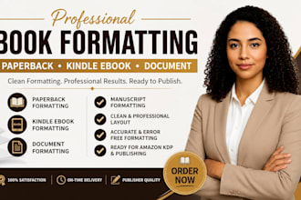 paperback book indesign formatting, document formatting, manuscript kindle ebook