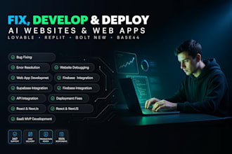 fix lovable ai replit bolt ai base44 cursor ai vibe coding website supabase fix
