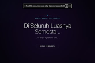 create a custom website gift for your gf or bf