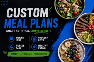 create a personalized healthy meal plan for your goals
