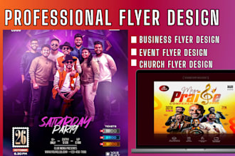 create church flyer event flyer design business flyer do marketing flyer