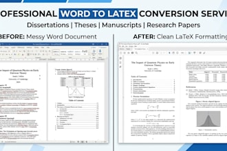 convert word to latex overleaf