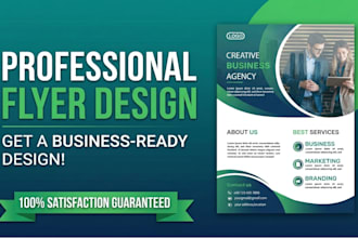 design professional business flyer and promotional materials