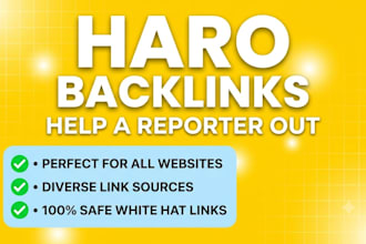 do help a reporter out, haro pitches, response emails and reply queries
