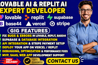 fix lovable ai replit ai base44 supabase bugs deploy vibe coded app oauth setup