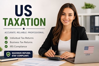 prepare and file your US federal and state tax