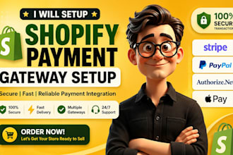 setup shopify payments, paypal, stripe, wise, payoneer, shopify balance