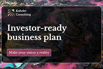 prepare a bank loan business plan