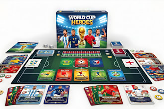 design custom board game cards game boards tokens and tabletop game assets