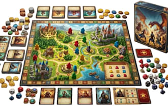 design custom board game card game board game design tabletop tcg board game art