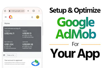 setup and optimize google admob for your app