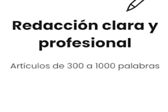 redacción clara, profesional y bien estructurada para tu proyecto