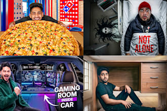 design high CTR youtube thumbnails