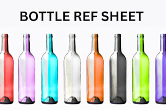 draw your bottle ref sheet sfw bottle ref sheet