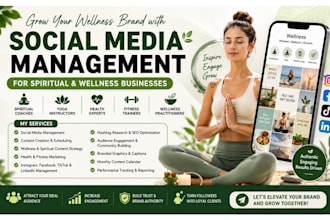 be your social media marketing manager for gym, workout, sport, fitness brand