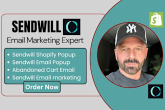 setup sendwill abandoned cart automation sendwill shopify popup email marketing