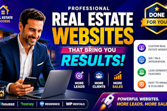 build real estate idx website using houzez, homey, wp residence, wp rentals