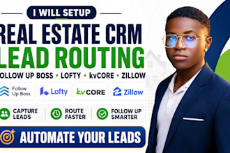 follow up boss setup lofty kvcore zillow lead routing CRM workflow system ai pro