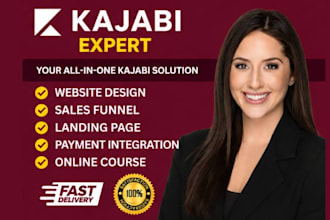 kajabi online course, kajabi website, kajabi sales funnel, kajabi expert
