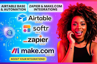 fix optimize airtable base automation zapier make com integrations specialist