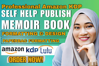 do amazon kdp self help publish memoir fiction novel formatting lulu ingramspark