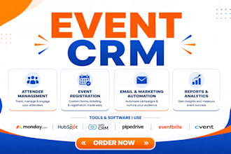 setup event management eventbrite eventair whova and integrate with n8n zapier