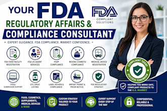 be your fda regulatory affairs and compliance consultant