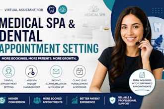 medical spa and dental appointment setting med spa leads patient follow up