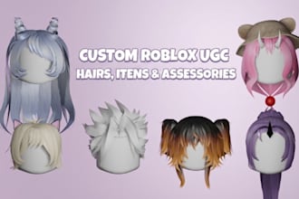 create custom ugc 3d itens roblox