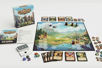 design custom board game card game tabletop game assets box and rulebook